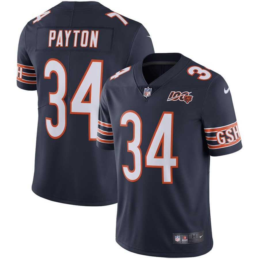 Nike Bears 34 Walter Payton Navy 100th Anniversary Retired Vapor Untouchable Limited Jersey Dzhi,We sell and wholesale Nike Bears 34 Walter Payton Navy 100th Anniversary Retired Vapor Untouchable Limited Jersey Dzhi on line form chian!